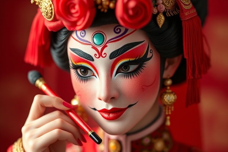 七猫视频-非遗传承：京剧脸谱绘制技艺