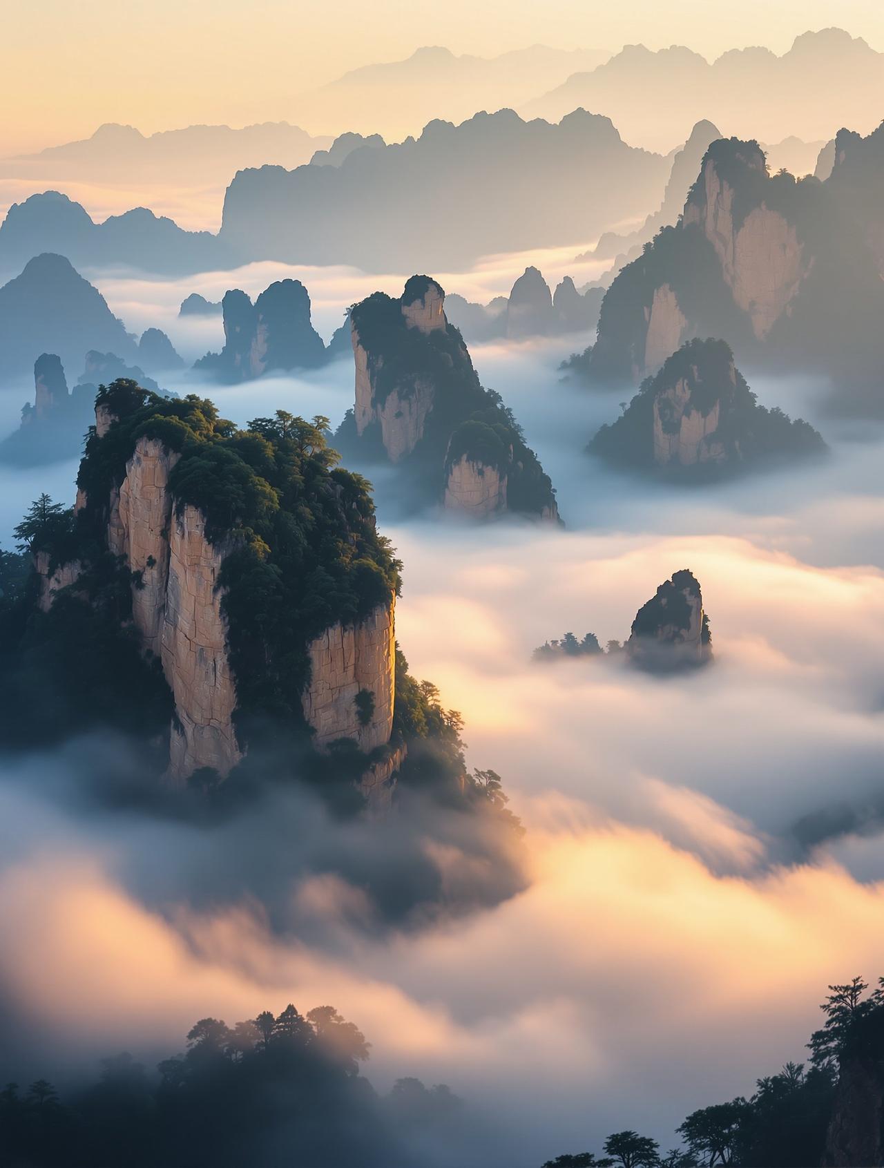 七猫视频-黄山云海：中国最美山岳4K